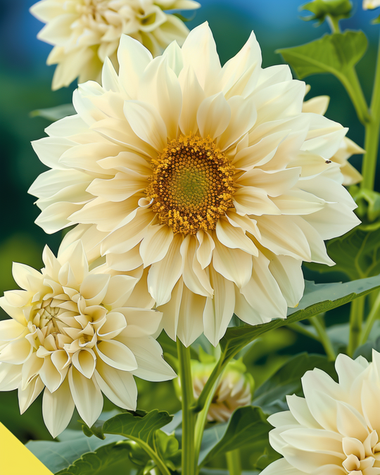 White flowers