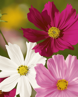 Cosmoszaden Sensation biologisch Cosmos Bipinnatus eenjarige bloemen