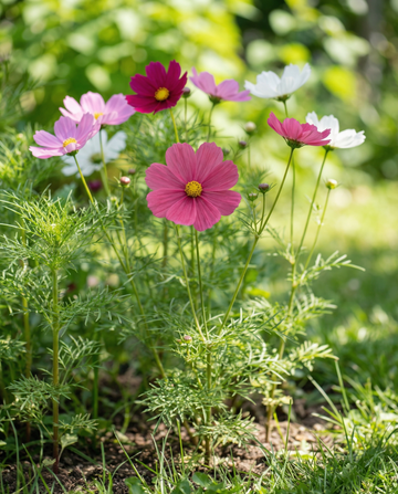 Sensation (Cosmos bipinnatus) – biologische eenjarige bloemenzaden van SeedsChoice