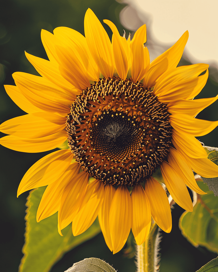 Zonnebloem Single Giant zaden (Helianthus annuus) – biologische eenjarige bloem