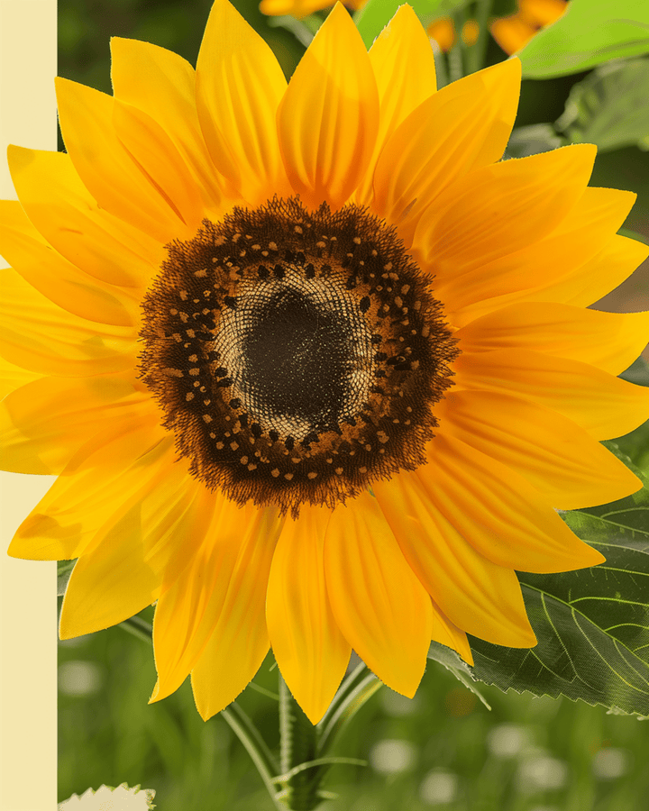 Dwarf Sunflower Sunspot zaden (Helianthus annuus) – biologische eenjarige bloem