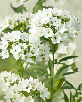 Scheefbloemzaden biologisch Iberis Amara Empress White eenjarig