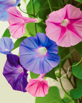 Ipomoea Purpurea zaden biologisch eenjarige gemengde bloemen verpakking