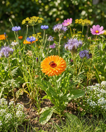 Bijenmengsel (Sinapis alba) – biologische eenjarige bloemenzaden van SeedsChoice