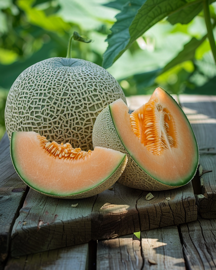 Suikermeloen Charentais zaden (Cucumis melo) – biologische eenjarige groente