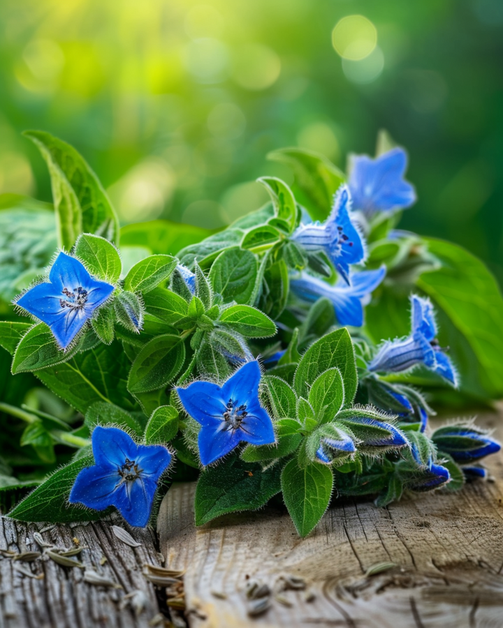 Bernagie zaden (Borago officinalis) – biologisch eenjarig kruid