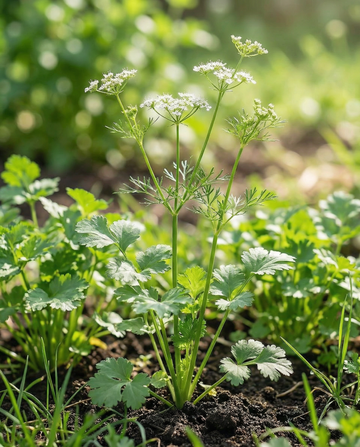 Cilantro (Coriandrum sativum) – biologische eenjarige kruidenzaden van SeedsChoice