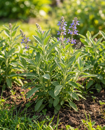 Salie (Salvia officinalis) – biologische meerjarige kruidenzaden van SeedsChoice