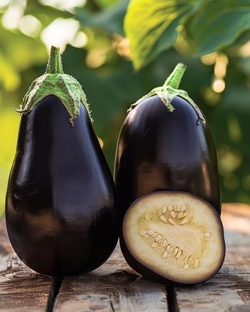 Aubergine Black Beauty zaden (Solanum melongena) – biologische eenjarige groente