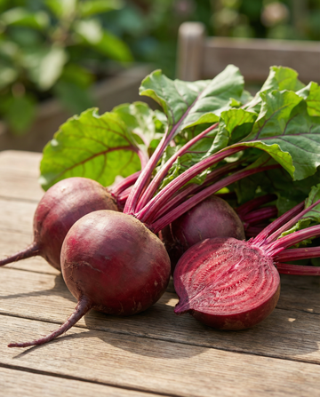 Rode biet Egyptian Turnip Rooted (Beta vulgaris) – biologische eenjarige groentezaden van SeedsChoice