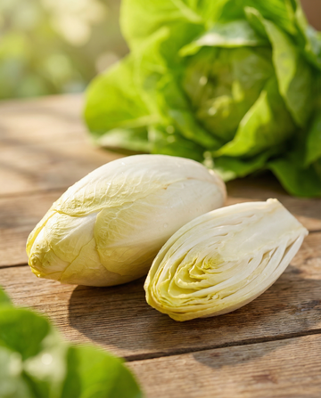 Witlof Brussels (Cichorium intybus) – biologische tweejarige groentezaden van SeedsChoice