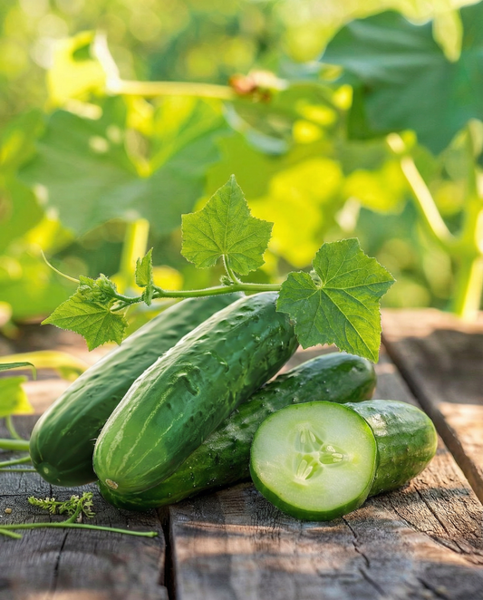 Snackkomkommer Picolino F1 (Cucumis sativus) – biologische eenjarige groentezaden van SeedsChoice