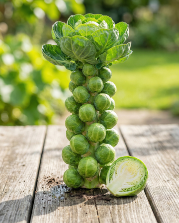 Spruitkool Doric F1 (Brassica oleracea) – biologische tweejarige zaden van SeedsChoice