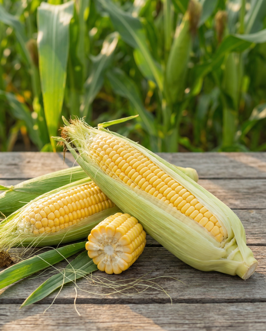 Zoete Maïs Golden Bantam (Zea mays) – biologische eenjarige groentezaden van SeedsChoice