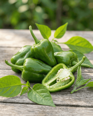 Padron Pepper (Capsicum annuum) – biologische eenjarige groentezaden van SeedsChoice