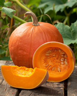 Pompoenzaden Uchiki Kuri biologisch Cucurbita Maxima eenjarig
