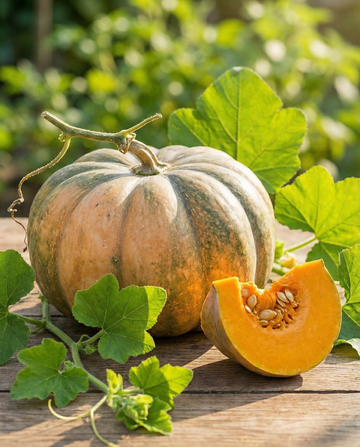 Musquée De Provence pompoen (Cucurbita moschata) – biologische eenjarige groentezaden van SeedsChoice