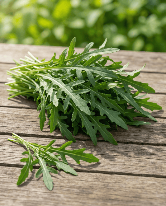 Wilde rucola bladoogst (Diplotaxis tenuifolia) – biologische groentezaden van SeedsChoice