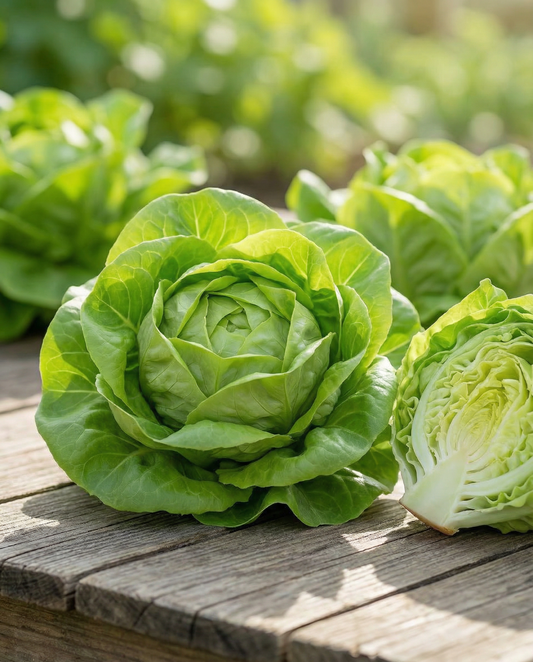 Sla May Queen (Lactuca sativa) – biologische eenjarige groentezaden van SeedsChoice