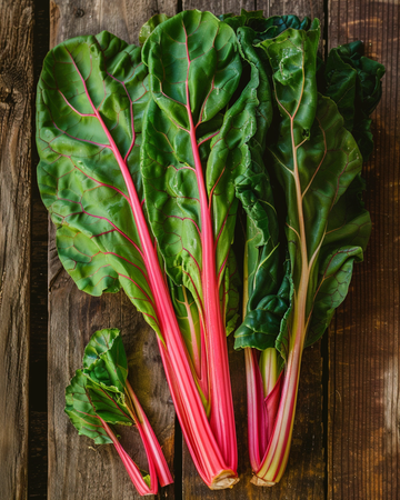Snijbiet Rhubarb zaden (Beta vulgaris) – biologische eenjarige groente