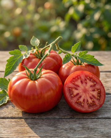 Vleestomaat Marmande (Solanum lycopersicum) – biologische eenjarige groentezaden van SeedsChoice