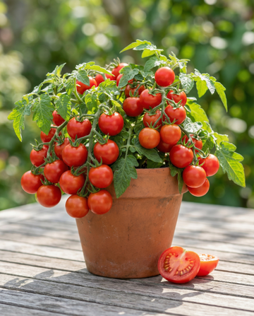 Hangtomaat Koralik (Solanum lycopersicum) – biologische eenjarige groentezaden van SeedsChoice