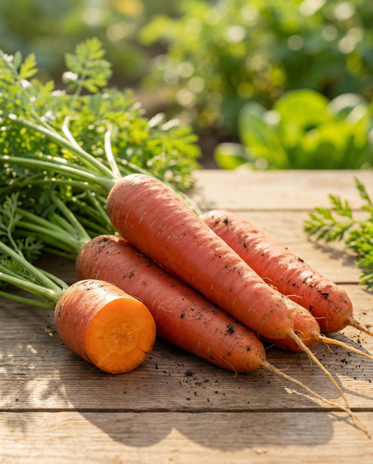 Winterwortel Flakkeese 2 (Daucus carota) – biologische eenjarige groentezaden van SeedsChoice