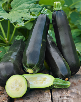 Black Beauty courgettezaden biologisch Cucurbita Pepo eenjarig