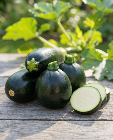 Black Beauty Zucchini (Cucurbita pepo) – biologische eenjarige zaden van SeedsChoice