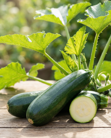 Courgette Partenon F1 (Cucurbita pepo) – biologische eenjarige groentezaden van SeedsChoice