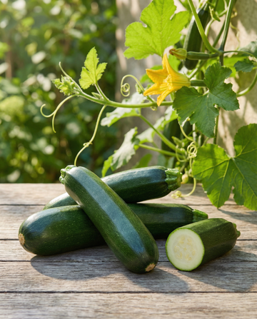 Klimcourgette Ola Escaladora (Cucurbita pepo) – biologische eenjarige klimplant zaden van SeedsChoice