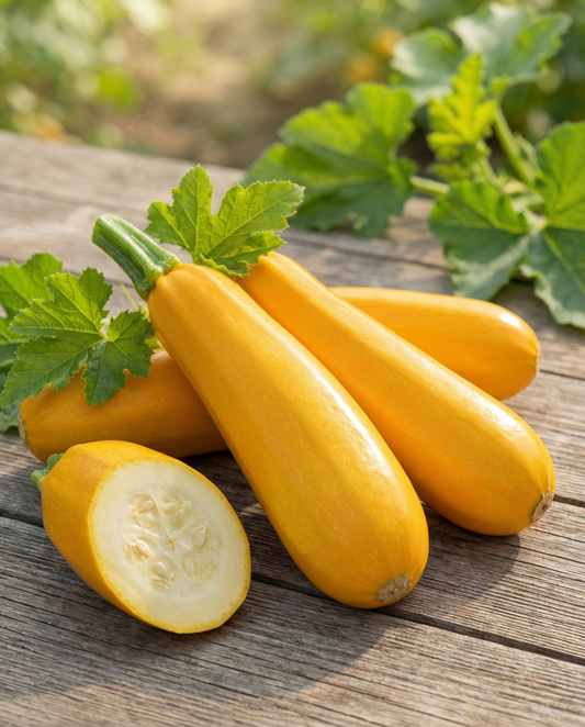 Zomerpompoen Yellowfin F1 (Cucurbita pepo) – biologische eenjarige groentezaden van SeedsChoice