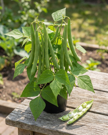 Struikboon Maxi (Phaseolus vulgaris) – biologische eenjarige groentezaden van SeedsChoice