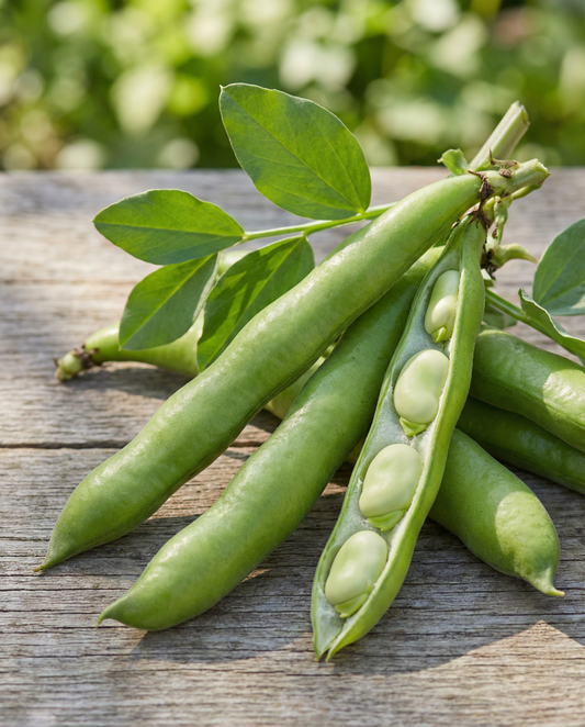 Tuinboon Witkiem (Vicia faba) – biologische eenjarige groentezaden van SeedsChoice