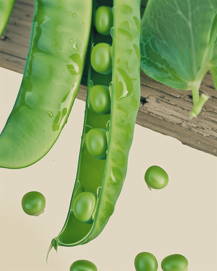 Karina erwtzaden (Pisum sativum) – biologische eenjarige groente