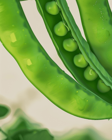 Erwten Record zaden (Pisum sativum) – biologische eenjarige groente