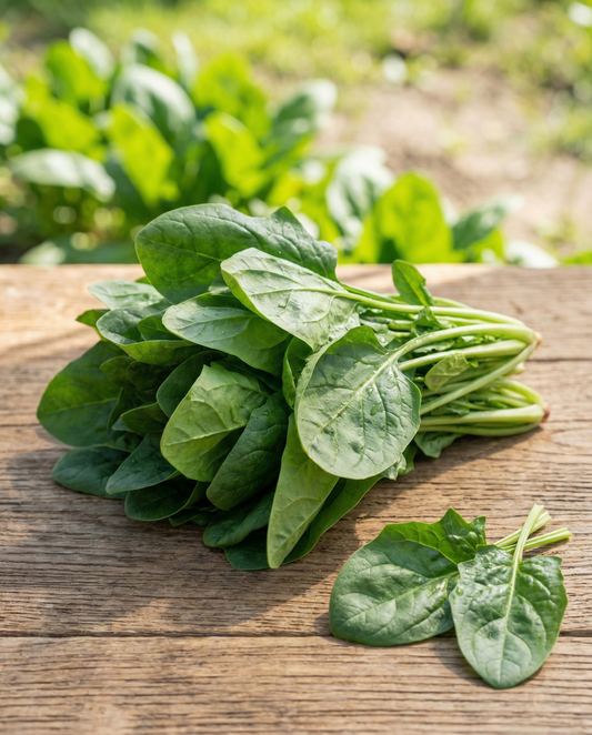 Spinazie Winterreuzen (Spinacia oleracea) – biologische eenjarige groentezaden van SeedsChoice