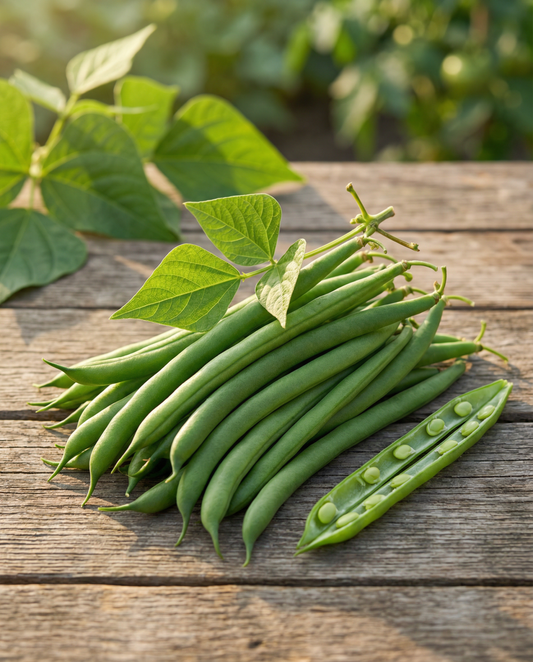Struikslaboon Compass (Phaseolus vulgaris) – biologische eenjarige groentezaden van SeedsChoice