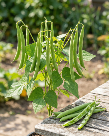 Struikboon Maxi (Phaseolus vulgaris) – biologische eenjarige groentezaden van SeedsChoice