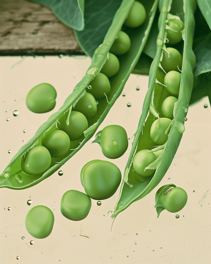 Erwt Karina zaden (Pisum sativum) – biologische eenjarige groente