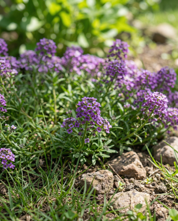 Witte alyssum Royal Carpet (Lobularia maritima) – eenjarige bloemenzaden van SeedsChoice