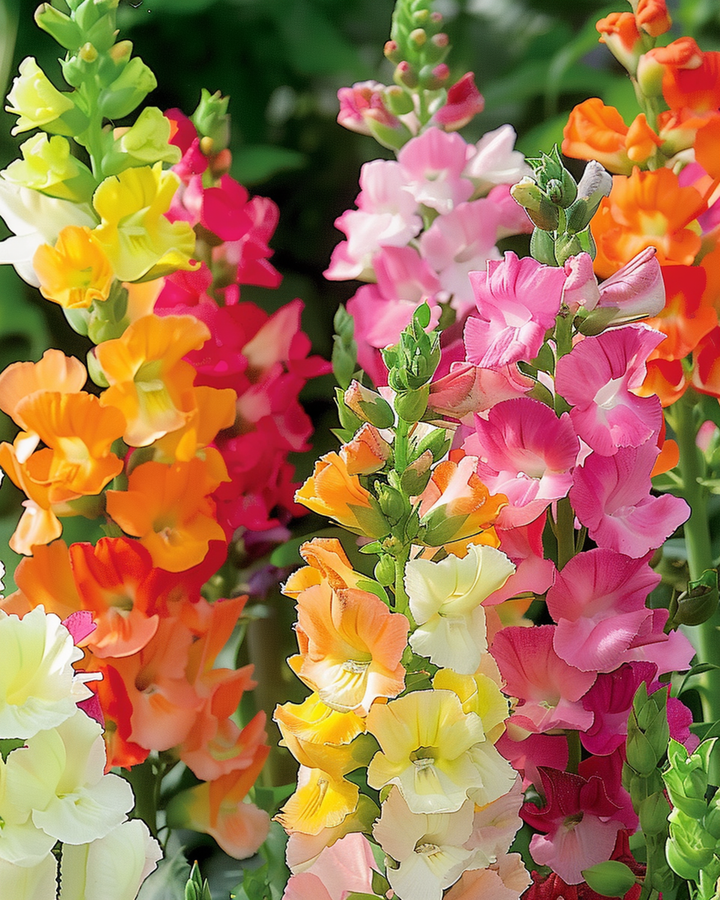 Leeuwenbek Half Tall zaden (Antirrhinum majus) – eenjarige mix