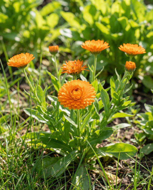 Goudsbloem Balls Orange Double (Calendula officinalis) – eenjarige bloemenzaden van SeedsChoice