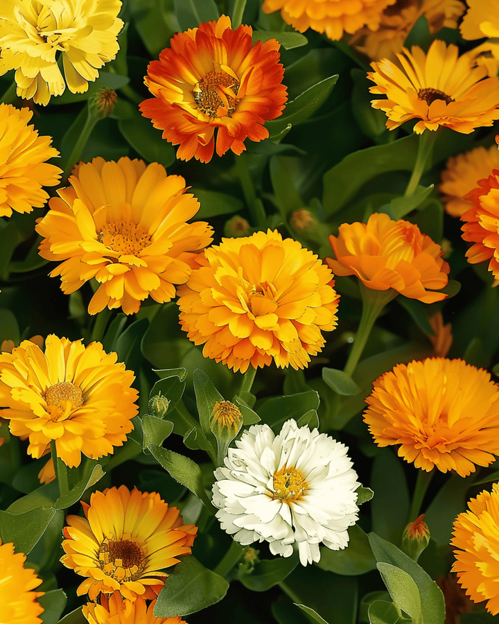 Goudsbloem Fiesta Gitana Mix zaden (Calendula officinalis) – eenjarige bloem