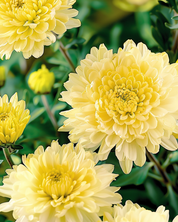 Aster Princess Yellow zaden (Callistephus chinensis) – eenjarig