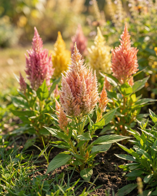 Ice Cream Mixed (Celosia argentea) – eenjarig mengsel zaden van SeedsChoice