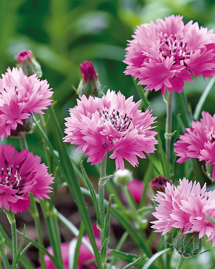 Korenbloem Pink Ball zaden (Centaurea cyanus) – eenjarige bloem