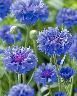 Korenbloem Blue Ball zaden Centaurea Cyanus eenjarige bloem
