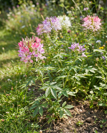 Spiderflower Colour Fountain Mix (Cleome hassleriana) – eenjarige bloemenzaden van SeedsChoice