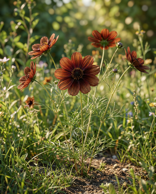 Greenthread Brunette (Cosmidium burridgeanum) – eenjarige zaden van SeedsChoice